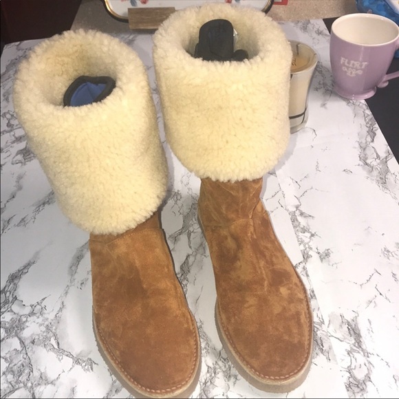 New Stuart Weitzman foldable suede boots 👢 - Picture 9 of 16